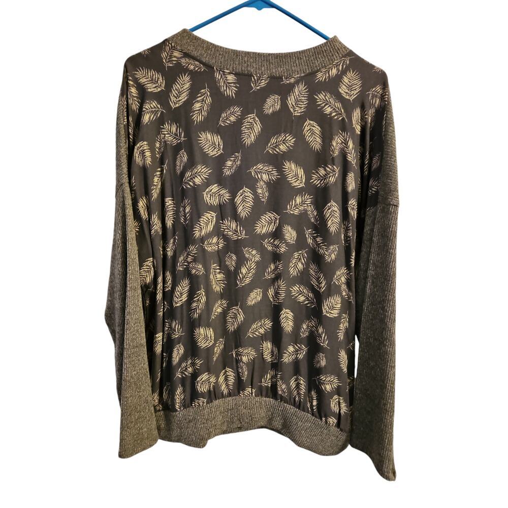 Cre'pas Boutique New Fall Stretch Long Sleeve Blouse Top